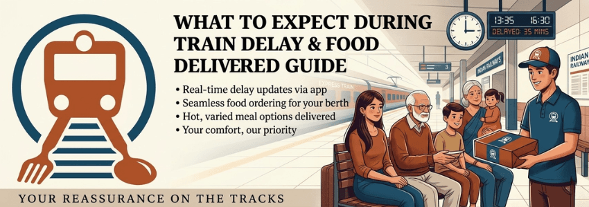 Expect During Train Delay & Food Delivered Guide