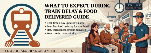 Expect During Train Delay & Food Delivered Guide
